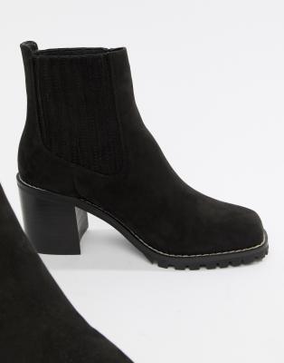 chunky chelsea ankle boots