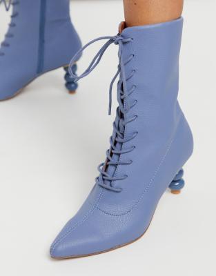 asos blue boots