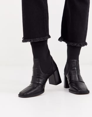 black sock boots asos