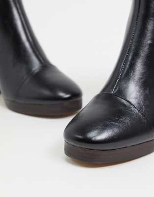 chaussure plateforme noir