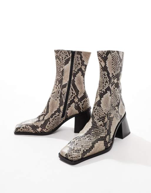 Snake shops boots asos