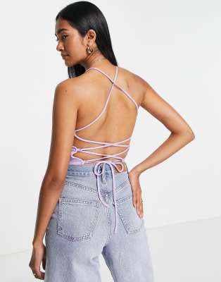 tie up at the back top