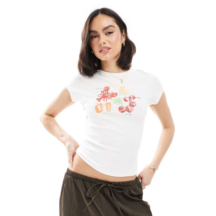 ☆人気☆【 】☆Women's Monogram Baby T-Shir.t☆ 555675_XJG6C_6341_001_100_0000