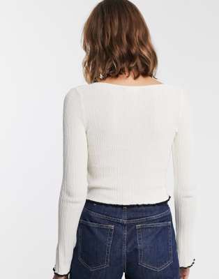 asos ribbed cardigan
