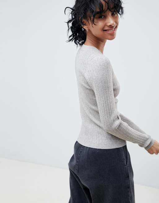 Asos fine 2024 knit jumper