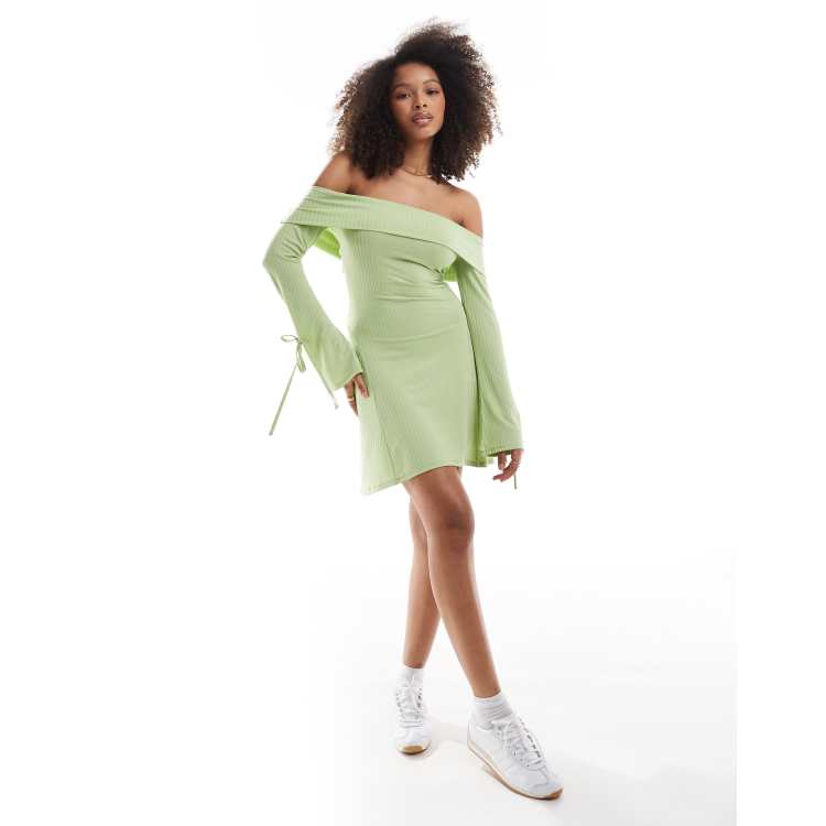 green emerald velvet dress MORANA DRESS main image 1
