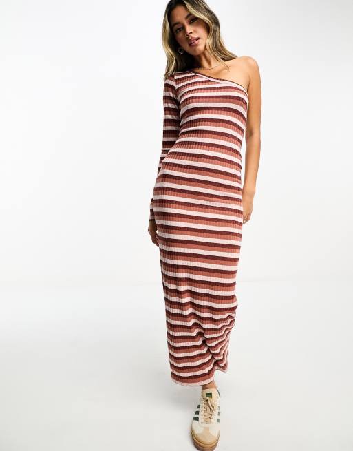 Asos stripe maxi dress hotsell