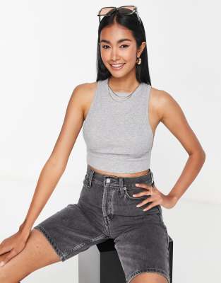 asos ribbed crop top