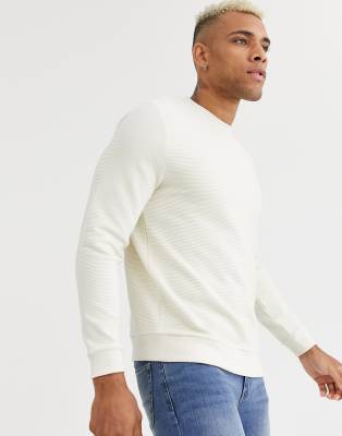 ribbed sweatshirt