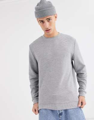 ribbed sweatshirt