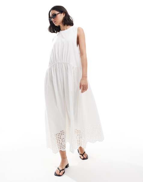 Asos white dresses sale best sale