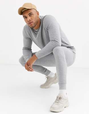 asos grey tracksuit