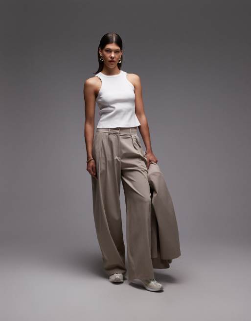 ASOS DESIGN - Ribstrikket tanktop, 2 af 4