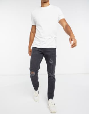 rigid slim jeans