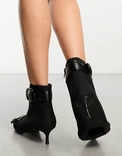 Asos kitten heel store boots