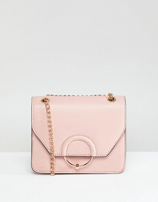 ASOS DESIGN ring and ball cross body bag with chain strap | ASOS