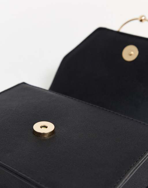 ASOS DESIGN ring and ball cross body bag with interchangeable chain strap, 2 of 4