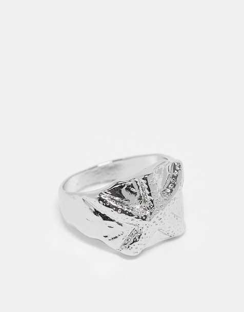 ASOS DESIGN - Ring met zeester in zilverkleur - view 1