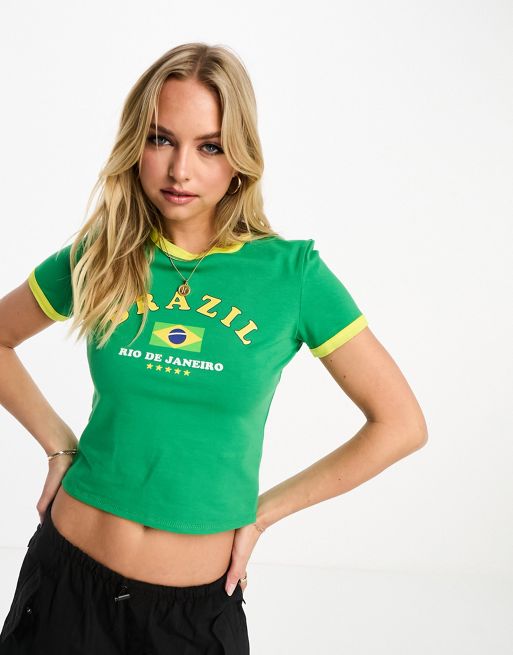 Womens Green Brazil.