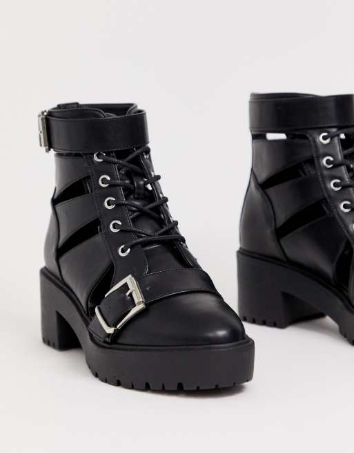 Asos cut out outlet boots