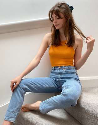 asos original mom jeans