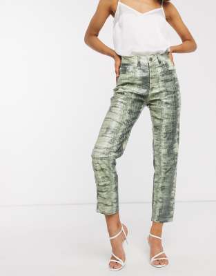 Asos Gemusterte Jeans Schon Ab 35 73