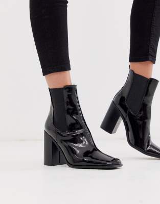 asos heeled chelsea boots