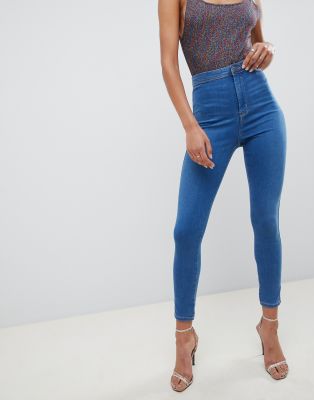 ASOS DESIGN Rivington High Waist Denim Jeggings In White, $14, Asos