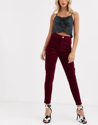 velvet jeggings uk