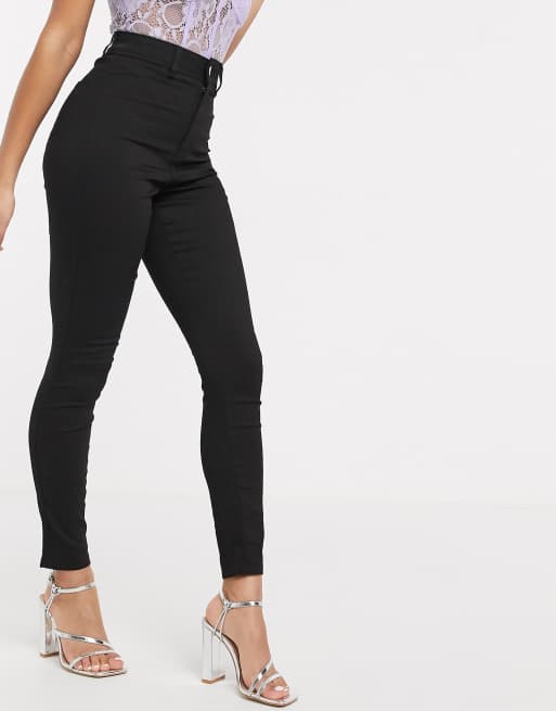 Uptown High Waisted Jeggings with Belt Loops – ICONOFLASH