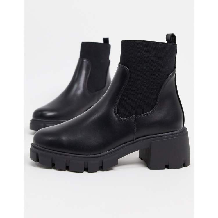 Bottines noires clearance asos