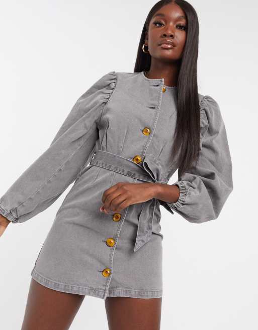 Asos robe shop grise