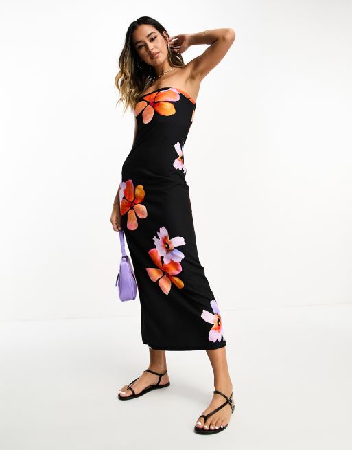 Asos robe a outlet fleurs