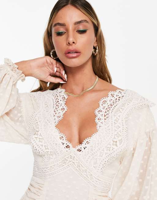 Asos shop robe dentelle