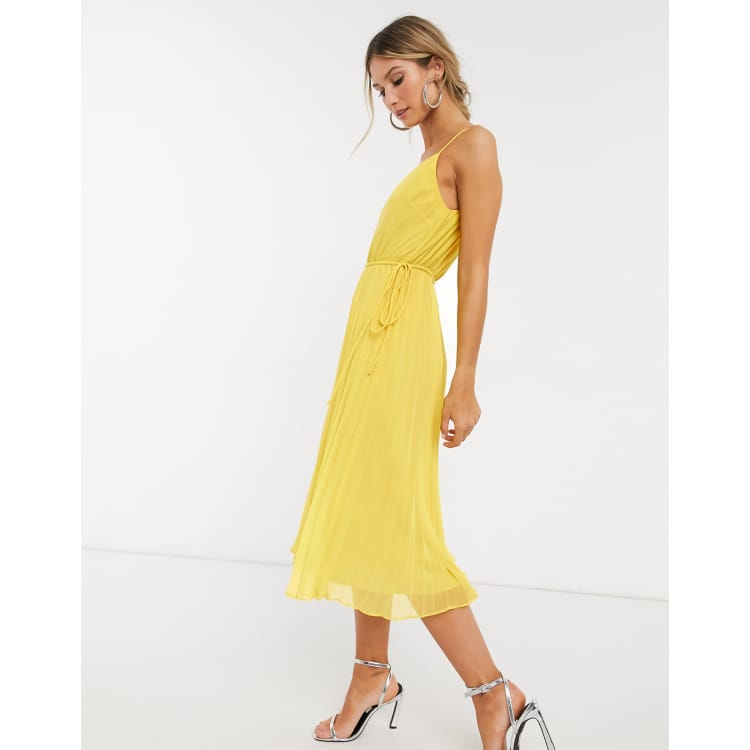 Asos robe jaune discount