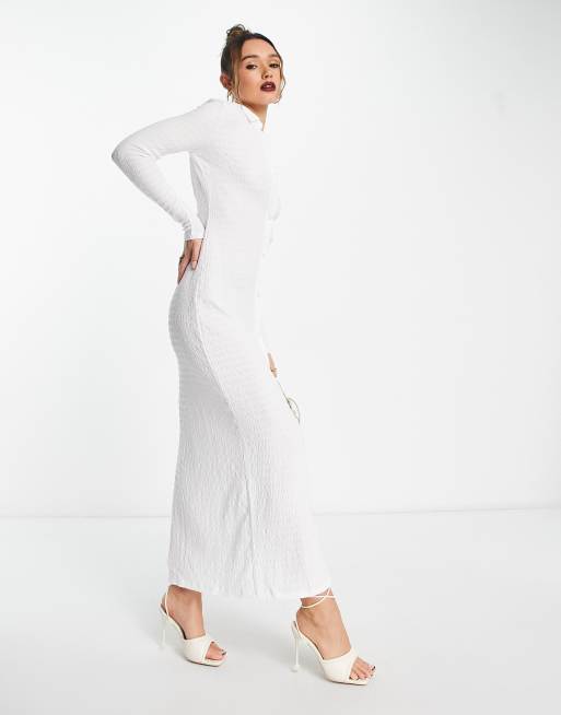 Robe chemise best sale blanche asos