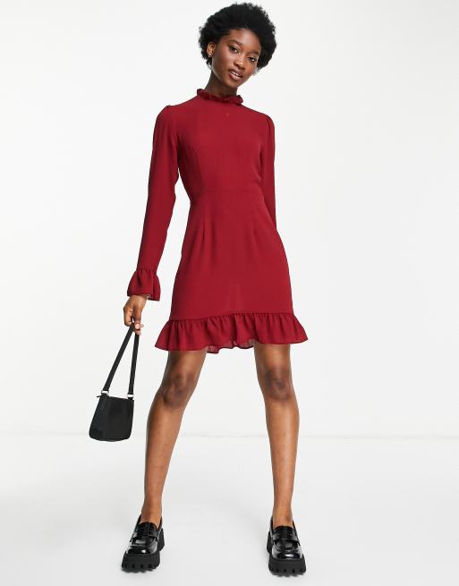 Asos robe bordeaux new arrivals