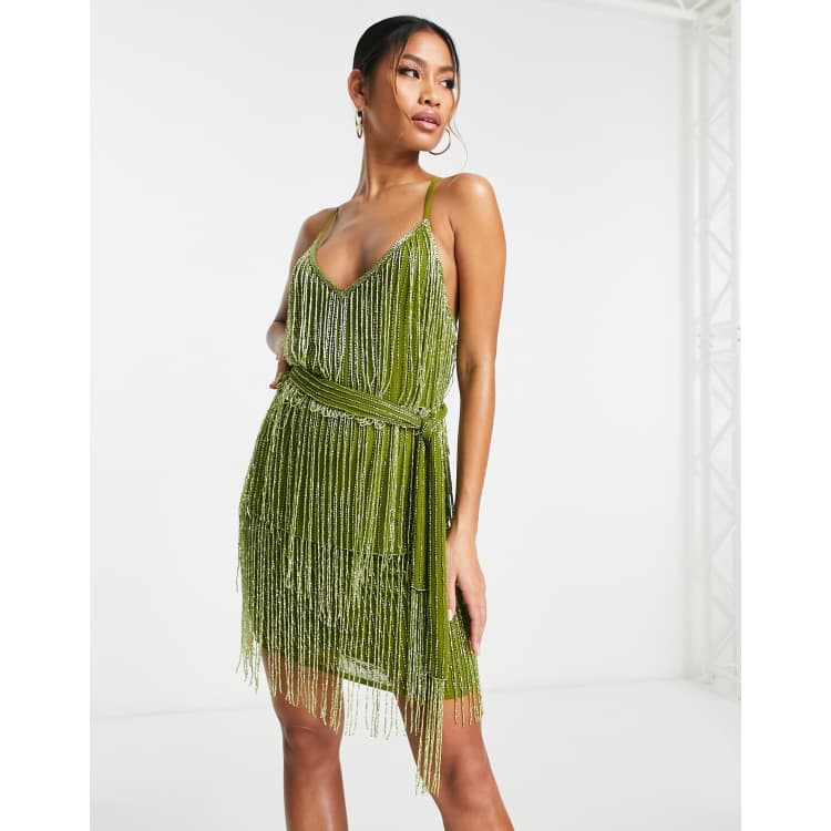 Asos robe a frange hotsell