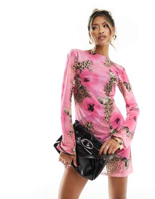 Robe Courte Rose Corolle Au Pays Des Anges Pour Fille - Taille 36 Cm, Manches Courtes