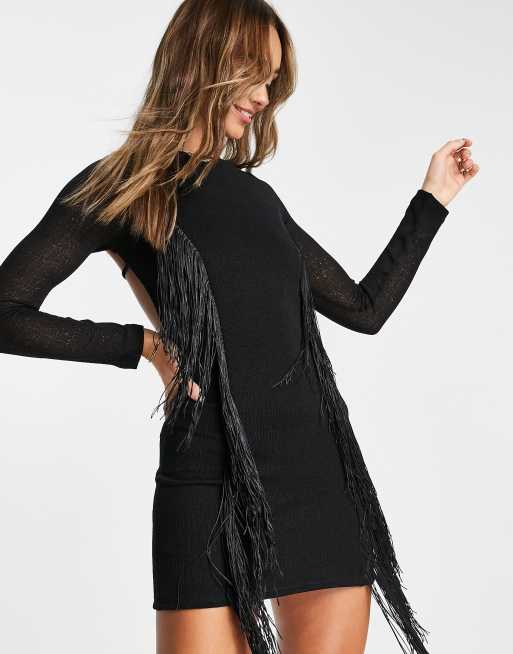 Asos robe outlet noir