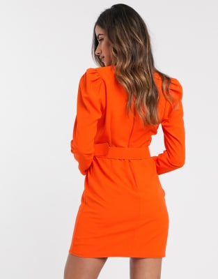 asos robe orange