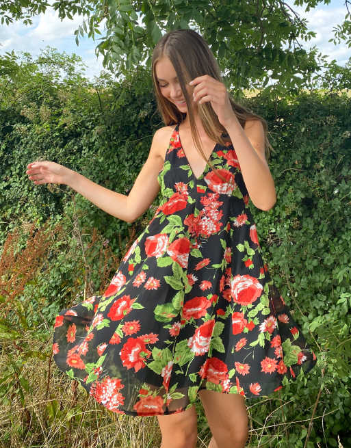 Asos robe outlet fleur