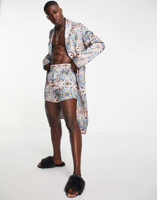 Asos robe de chambre deals