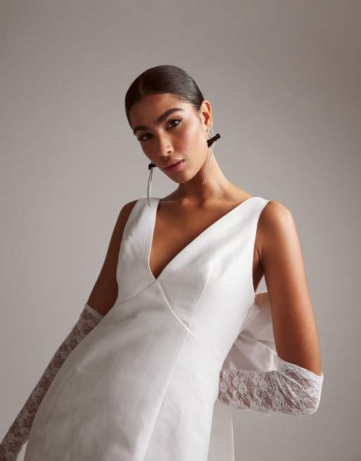 Asos robe de mariée courte hotsell