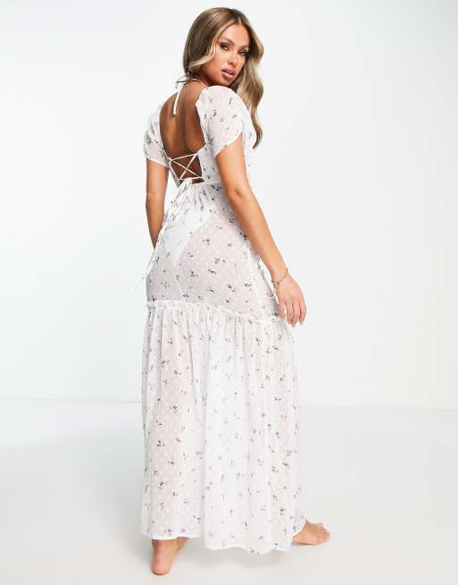 Robe discount transparente asos