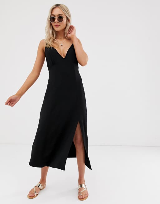 Robe ete fluide online mi longue