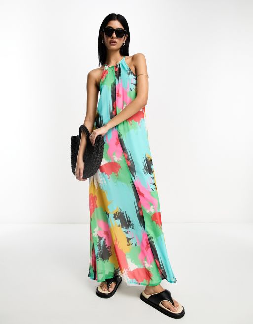 Robe longue online colorée