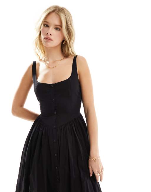 Asos robe noire best sale