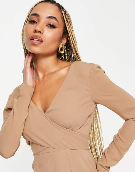 Asos robe outlet beige