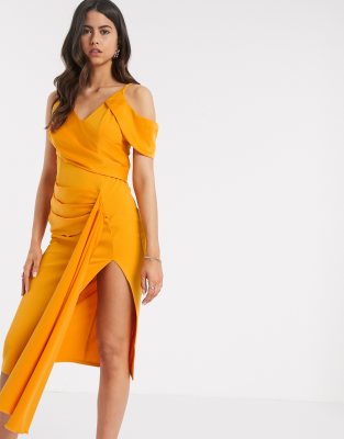 asos robe orange